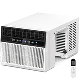 Antarctic Star 12,000 BTU Window Air Conditioners, U-Shaped Air Condtioner Unit Cools up to 550 Sq. Ft, 6 Modes 24H Timer Energy-saving Window AC Units, Full Window View, Easy to Install, White