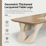 X-Comfot Executive Desk with Geometric Thickened Table Legs (118.11IN)
