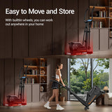CURSOR FITNESS Elliptical Machine for Home, Elliptical Exercise Machine Elliptical Training Machines with 8 Levels Resistance, Silent Magnetic Elliptical Trainer with 12" Stride and LCD Monitor