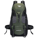 RuRu monkey 50L Hiking Backpack, Lightweight Camping Backpack for Travel Outdoor, Hiking Bag for Men & Women