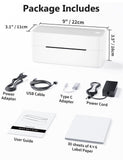 Phomemo Bluetooth Thermal Label Printer, 241BT Label Printer & 20Pcs Labels