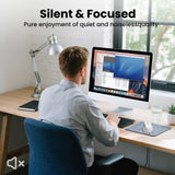 Adjustable DPI, Flying Scroll & Thumb Wheel, Bluetooth Mice for Laptop, Computer, Tablet