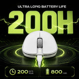 VGN F2 Ultra Wireless Gaming Mouse Tri-Mode with 30K Optical Sensor
