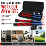 Adjustable Weighted Ropeless Battle Rope, Progressive Weight Training for Home & Small Spaces, Light Weight for Fast Cardio, Heavy for HIIT Challenge, Beginner, Home Gym, Activate Training State