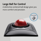 Expert Wireless Trackball Mouse (K72359WW) Black, 3.5" x 6.1" x 8" Kensington