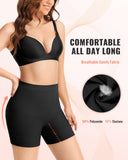 ForeverShaper Shapewear Tummy Control Seamless Slip Shorts for Under Dress Breathable Anti Chafing Shaper Shorts for Women