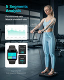 Posture Scale for Body Weight with 8 electrodes, Smart Digital Bathroom Scale for Weight, Body Fat, Muscle Mass 28 Body Composition Metrics, with Larger Platform and Colorful LCD Display,400lbs