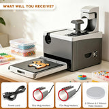 Triple Zones All-in-One Heat Press, for T-Shirt Mug Cap