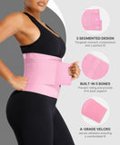 SHAPELLX Plus Size Waist Trainer for Women Workout Waisted Trainers Shaping Girdles for Waist and Abdomen Waist Trimmer Lavender Pink