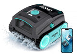 [2026 Upgrade] UBoter S10 Cordless Robotic Pool Cleaner, 150-Min Wall Climbing Vacuum 4-in-1 for Inground Pools & Above Ground Pool up to 1290 Sq.Ft, Waterline & Step Cleaning, Smart App, Self-Parking