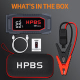 HPBS Car Battery Jump Starter, 5500A Peak Jump Starter Battery Pack for Up to All Gas and 10L Diesel Engines