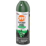 OFF! Deep Woods Sportsmen Insect Repellent Spray for Hunting Camping and Fishing 6 Ounce (Pack of 6)