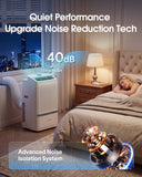 Snocod Portable Air Conditioners, 16000 BTU Cooling for 800 Sq ft, 5-in-1 with Drainage-Free Cooling, Fan, Dehumidifier, Sleep Mode, APP & Remote Control, Quiet 40 dB, Window Installation Kit
