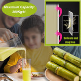 HQHAOTWU Sugarcane Juicer Electric Sugarcane Press Vertical Sugar Cane Juice squeezer 3 Stainless Steel Rollers Sugar Cane Juice Press Extractor with 2 Knives 24V DC or 110V for Home/Commercial Use