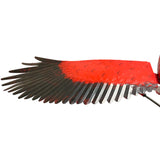 Esschert Staked Metal Giant Flying Cardinal Rocker, 84" H