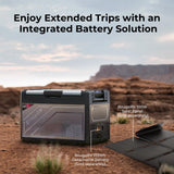 BougeRV 12 Volt Portable Refrigerator, 55 Quart Rocky V2.0 Dual Zone Car Fridge Freezer with APP Control