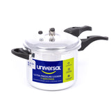 Universal (6.3 Quart / 6 Liter) Anti-Rust Ultra Pressure Cooker, Aluminum Pressure Cooker for 7 Servings, Even Heat Distribution, Diameter 9.4 inches, Height 9.6 inches