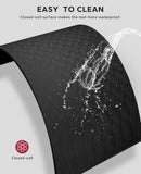 HAPBEAR Extra Large Yoga Mat - 72"x48"x6mm (1/4 inch), Non-Slip, Durable, Eco-Friendly, Thick Wide Exercise Mat for Home Workouts, Yoga, Pilates, Stretching, Meditation (Barefoot Exercise) HAPBEAR