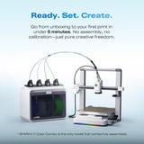 Multi-Color 3D Printer with AI Camera, Auto Leveling, Auto Filament Feeding, Direct Drive Extruder