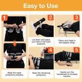 Lumbar Stretch Table Tool Traction Device Traction Table Inline Back Stretch Spine Lumbar Inversion Table Spinal Decompression Devices Traction Bed Therapy Massage Table for Cervical Spine CHALIGHT