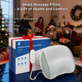 Zenopax Neck Massager for Pain Relief Deep Tissue, Cordless & Rechargeable Neck and Shoulder Massager with Heat,3 Modes & Intensities & Heatings 4D Sleeping Kneading Pillow,Gift for Women Men