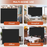 Room Divider, 72x72Inch Large Single Panel Privacy Screen with Thickened Fabric,Freestanding Partition Wall for Room