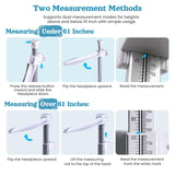Wall Wall Mounted Height Measuring Rod – Portable Stadiometer 10–225 cm / 3.9–88.6 in – Height Measurement Tool for Kids & Adults – Ideal for Home, Office, Nurse Station