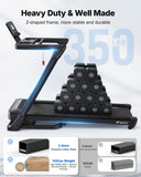 MERACH Treadmill with 15/18% Auto Incline, 55"/47"x18"/19" Wide Belt Treadmills, 0.5-8.7MPH/10MPH 3.5HP Brushless Incline Treadmill for Home, 350LBS Foldable Treadmills with Screen & APP & Heart Rate