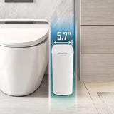 Cesun Automatic Motion Sensor Bathroom Trash Can with Lid, 2.6 Gallon Touchless Trash Bin
