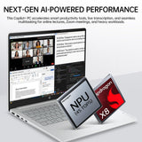 HP OmniBook 14" 2K Touchscreen Next Gen AI Laptop, 16GB RAM, 2TB SSD