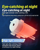 High Sensitivity Fishing Float Bite Alert for Rods, Smart LED Luminous Hook Alarm with LED Lights & Sound, All-Weather Anglers Waterproof Sea & Lake Gear, Clip-On Sound Bite Alert Bell (2PCS)