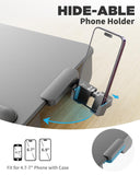 SAIJI Lap Desk with Cushion, Computer Laptop Stand, Lap Laptop Table