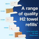 Tork Xpress Paper Towel Dispenser, White, H2/H23 Multifold Compatible, Compact design for Home & Commercial use (302020)