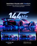 UPERFECT 19" 4K 144Hz Portable Monitor, 600 Nits 146% sRGB Gaming Monitor