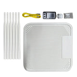 Vvikizy 3km Outdoor Wireless Router AP, 6 Dual Band 7dBi Antennas, IP67 Water Proof POE Powered, with 5 Modes for Indoor Outdoor Use (US Plug)