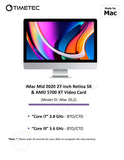 Mid 2019 iMac (19,1) 27-inch w/Retina 5K Display, Late 2018 Mac mini (8,1) PC4-21333 / PC4-21300 SODIMM MAC RAM Upgrade