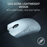 Razer Viper V4 Pro Wireless Esports Gaming Mouse,50g,180Hr Battery, White
