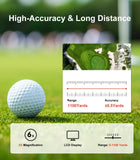 Flagfront Golf Rangefinder with Slope, 1100 Yards Laser Range Finder, 6X Magnification