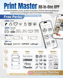 Phomemo M250 3 Inch Label Maker Machine with Tape