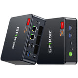 GMKtec M6 Ultra Gaming Mini PC Ryzen 7640HS (Upgraded 6600H/ 6800H), 32GB RAM DDR5 512GB SSD Dual NIC LAN 2.5GbE Desktop Computers Office Home, Triple 4K Display, WiFi 6, USB4, BT 5.2, DP, HDMI 2.0