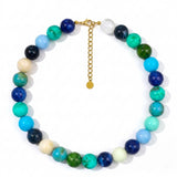 AGHTLZX Chunky Beaded Necklaces for Women