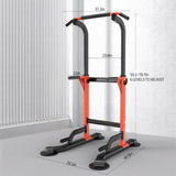 Z ZHICHI Pull-Up Dip Station Pull-Ups Chin-Ups: 330LBS T055CDC Z ZHICHI