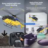 RC Helicopter Model, EC-135 1/36 2.4G 6CH Direct Drive RC 3D/6G Helicopter Model with 2507 Brushless Motor and 6-Axis Gyroscope (RTF Version)