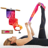 CastleFlexx Mobility and Full Body Strengthening Device | Non-Elastic Stretch Strap with Natural Premium Cork Handles for Stretching, Exercise, Physical Therapy, and Yoga