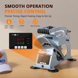 Hat Press Machine - Hat Press Heat Machine for Caps + HTVRONT Automatic Heat Press Machine for T Shirts