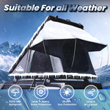 WildFinder Rooftop Tent, Hard Shell Roof Top Tent for Jeep SUV Truck Van