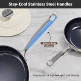 Nuwave Lux 13pc Forged Lightweight Nonstick Ceramic Cookware Set, PFAS-Free