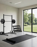 HANDBODE Power Cage with Pull Up Bar, Multi-Functional Squat Rack for Home Gym, Heavy Capacity Adjustable Power Rack Fit 6 FT, 7 FT Barbell, Weightlifting, Strength Training, Bench Press, Fitness