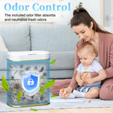 Bathroom Small Trash Can with Automatic Touchless Lid