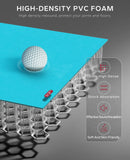 HAPBEAR Extra Large Exercise Mat-7'x5'x8mm(1/3 inch), Non-Slip, Ultra Durable, Thick Workout Mats for Home Gym Flooring Cardio, Yoga Mat